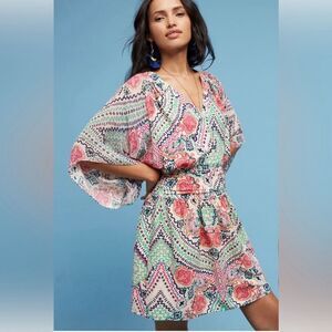 Anthropologie maeve siya kimono dress